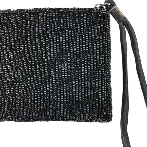 Hand-Beaded Unique Monkey Tropical Coconut Tree Embroidered Clutch Coin Wallet - Picture 7 of 11